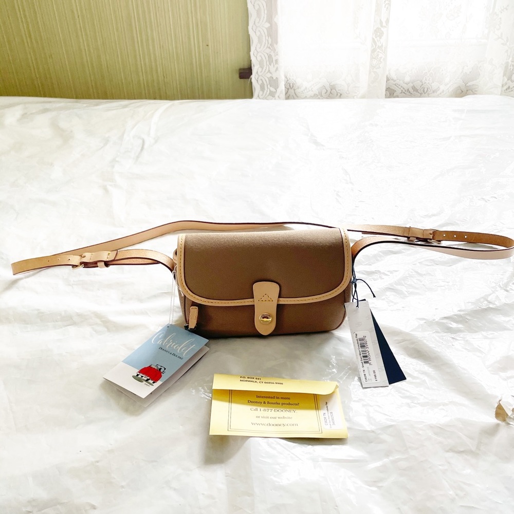 Dooney & Bourke Small East/ West Crossbody  Flap